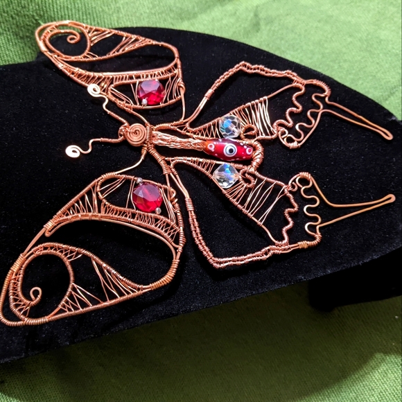 Artisan Suncatcher Butterfly Ornament - Picture 4 of 11